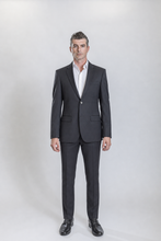 Load image into Gallery viewer, Sterling men’s black regular-fit wool blazer — view 1