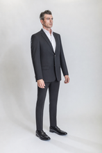 Load image into Gallery viewer, Sterling men’s black regular-fit wool blazer — view 3