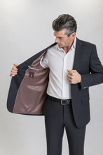 Load image into Gallery viewer, Sterling men’s black regular-fit wool blazer — view 4