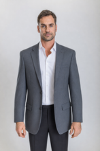 Load image into Gallery viewer, Camden men’s gray regular-fit blazer — view 1