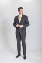 Load image into Gallery viewer, Mayfair men’s charcoal regular-fit wool suit — view 6