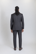 Load image into Gallery viewer, Hudson men’s black slim-fit two-piece suit — view 2