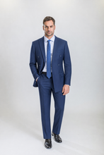 Load image into Gallery viewer, Astor men’s midnight blue double-breasted suit — view 4