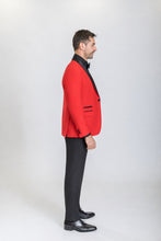 Load image into Gallery viewer, The Premiere — Men’s Red Shawl-Lapel Tuxedo — supplier view 3