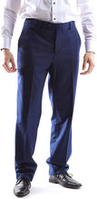 Load image into Gallery viewer, Creativo Men&#39;s Single Breasted 2 Button 3pc Vested Suit Classic Fit in Indigo Style  CT701
