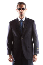 Load image into Gallery viewer, Bolzano Men&#39;s Single Breasted Two Button Blazer in NAVY 303, Style J600312C (free shipping)