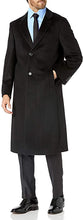 Load image into Gallery viewer, Prontomoda Men&#39;s Single Breasted Luxury Wool/Cashmere/Others Full Length Topcoat Style#L400913C Black,Charcoal, Camel (free shipping)