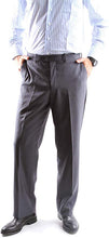 Load image into Gallery viewer, Caravelli Men&#39;s Super 150&#39;s Poly/Viscose Wool Feel Single Breasted 2 Button Slim Fit 2pc Suit Style S600512H in Gray 506 (free shipping)