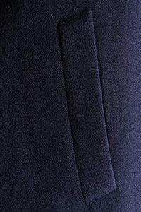 Caravelli Men's Poly/viscose/spandex Single Breasted 2 Button 3/4 Length Topcoat (42R 37.5" Length) Style L600912E in Navy 903 (free shipping)